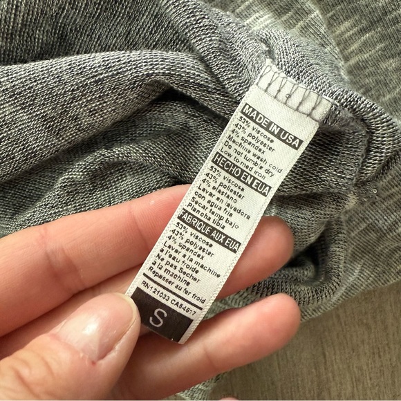 New Anthropologie fLuXuS Heather Grey Oversized Cardigan - Picture 5 of 5